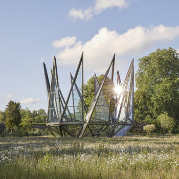 Woolbeding Gardens glasshouse